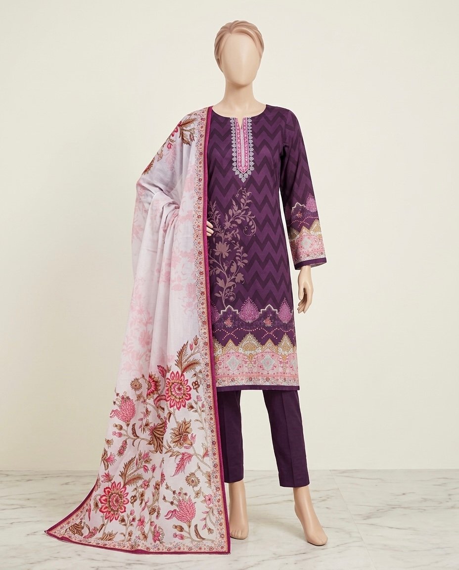 MAHJABEEN SIGNATURE LAWN #P08