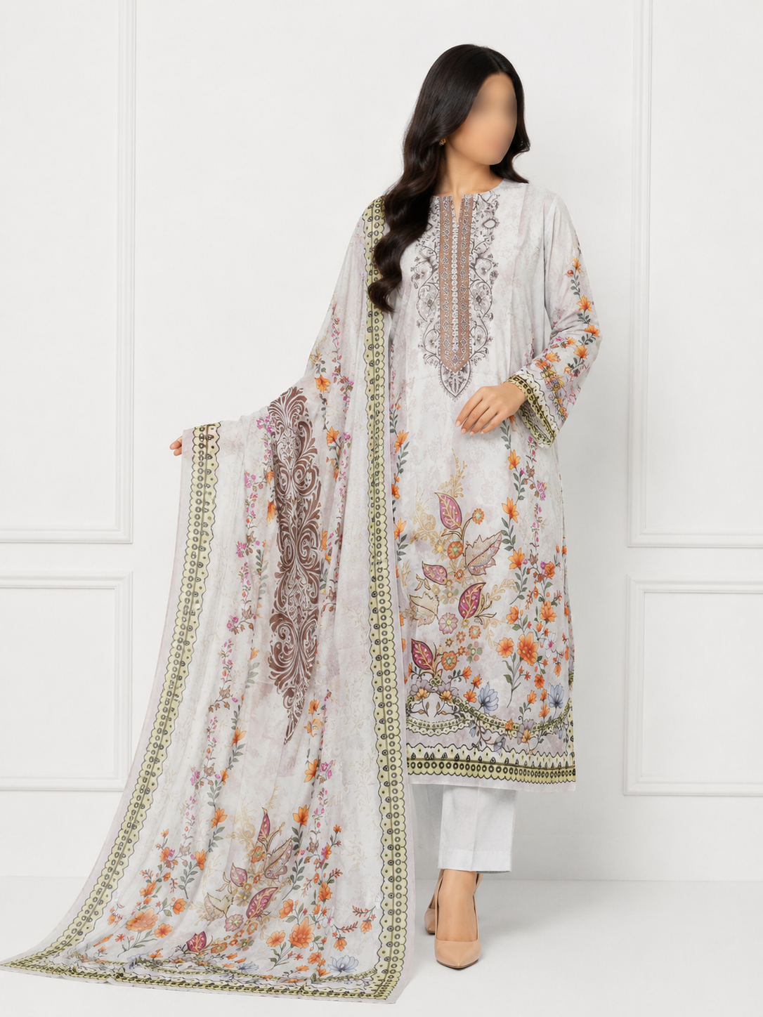 MAHJABEEN SIGNATURE LAWN - P42
