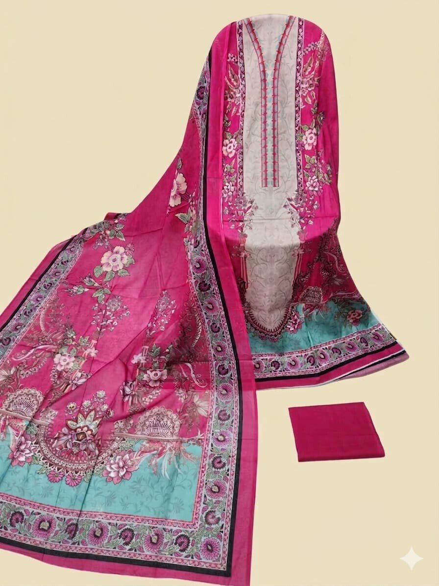 MAHJABEEN SIGNATURE LAWN P53