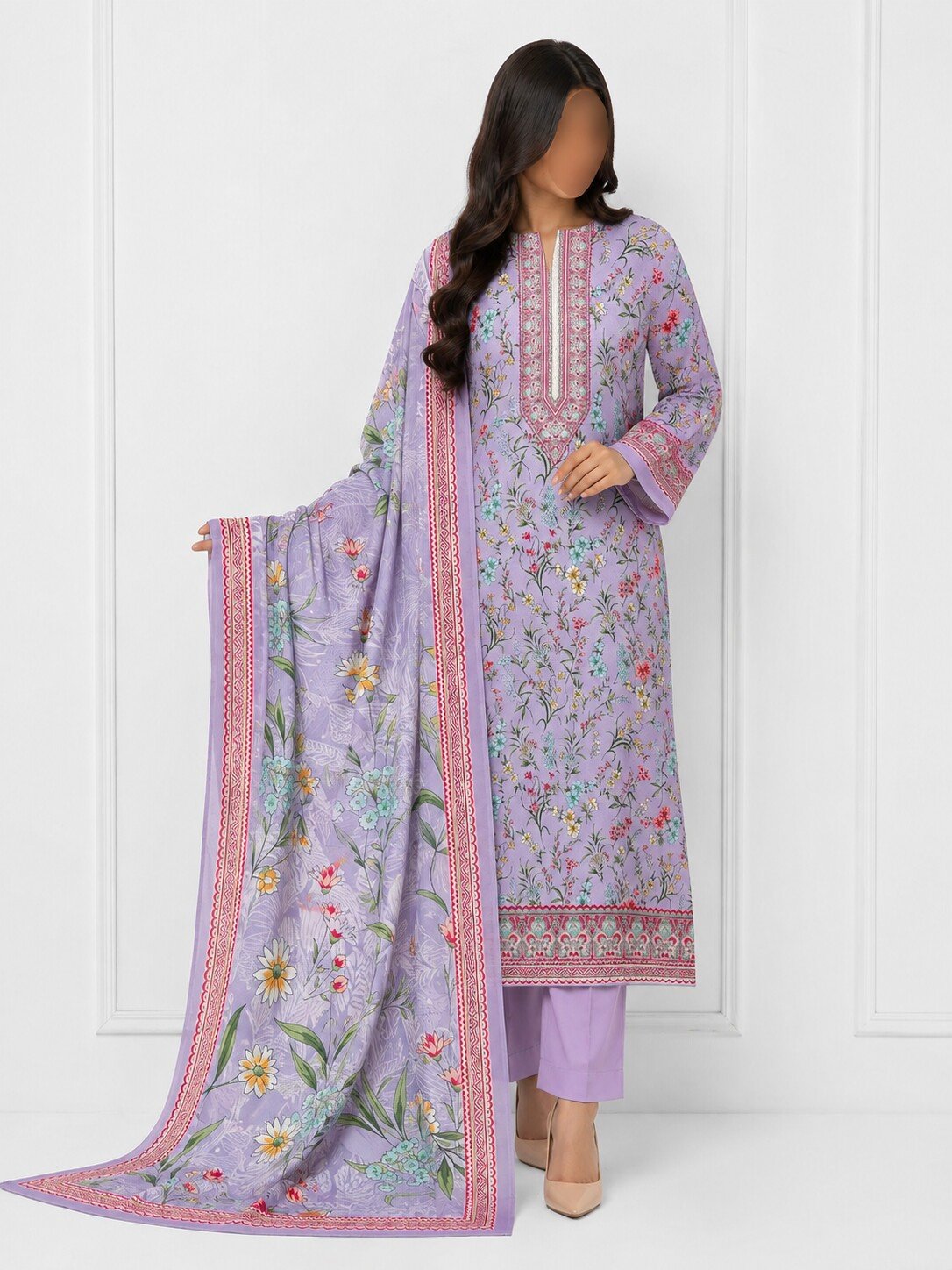 MAHJABEEN SIGNATURE LAWN P54