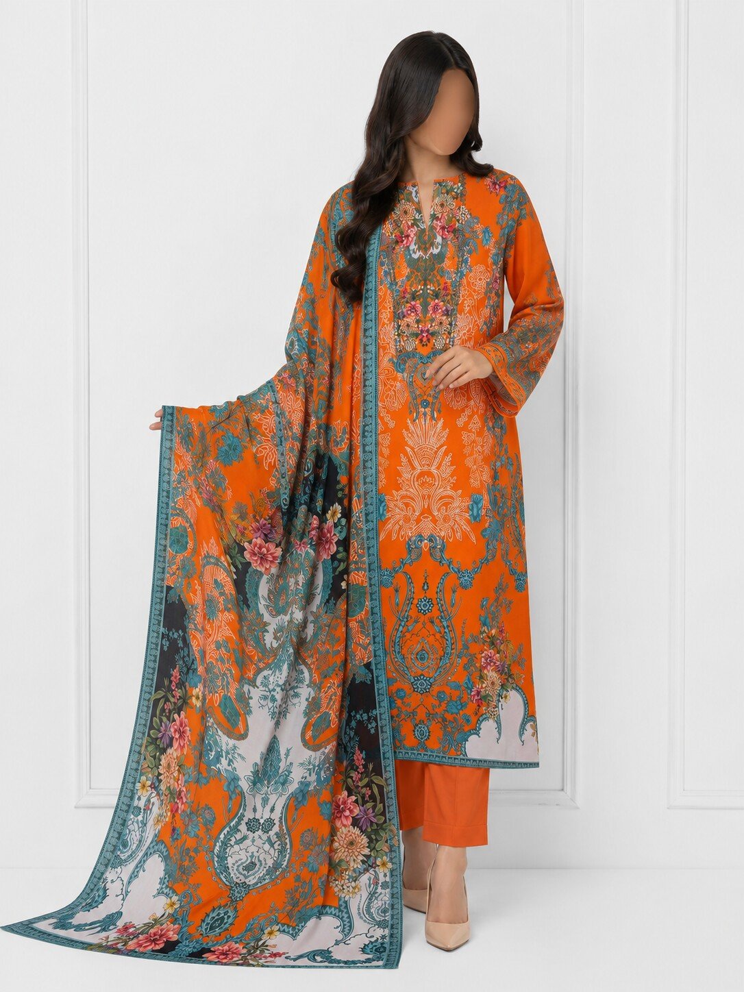 MAHJABEEN SIGNATURE LAWN P59