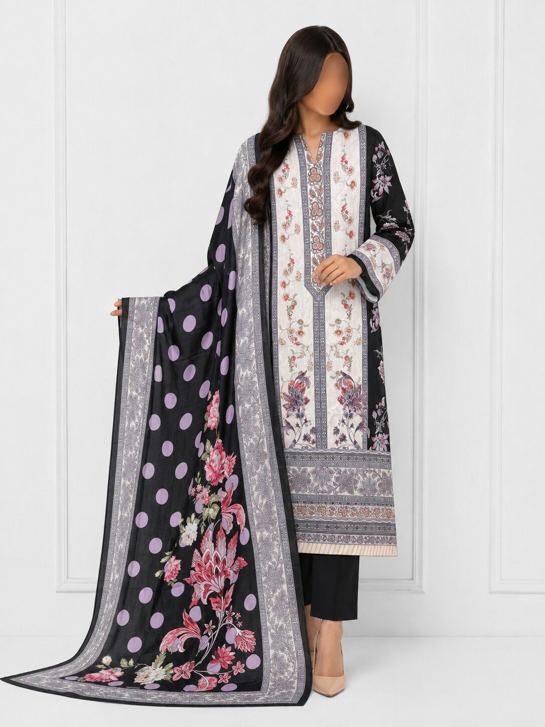 MAHJABEEN SIGNATURE LAWN P62