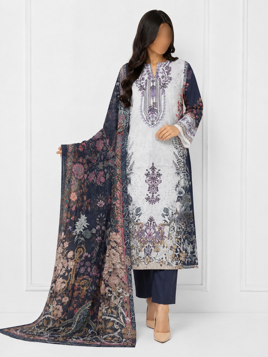 MAHJABEEN SIGNATURE LAWN P70