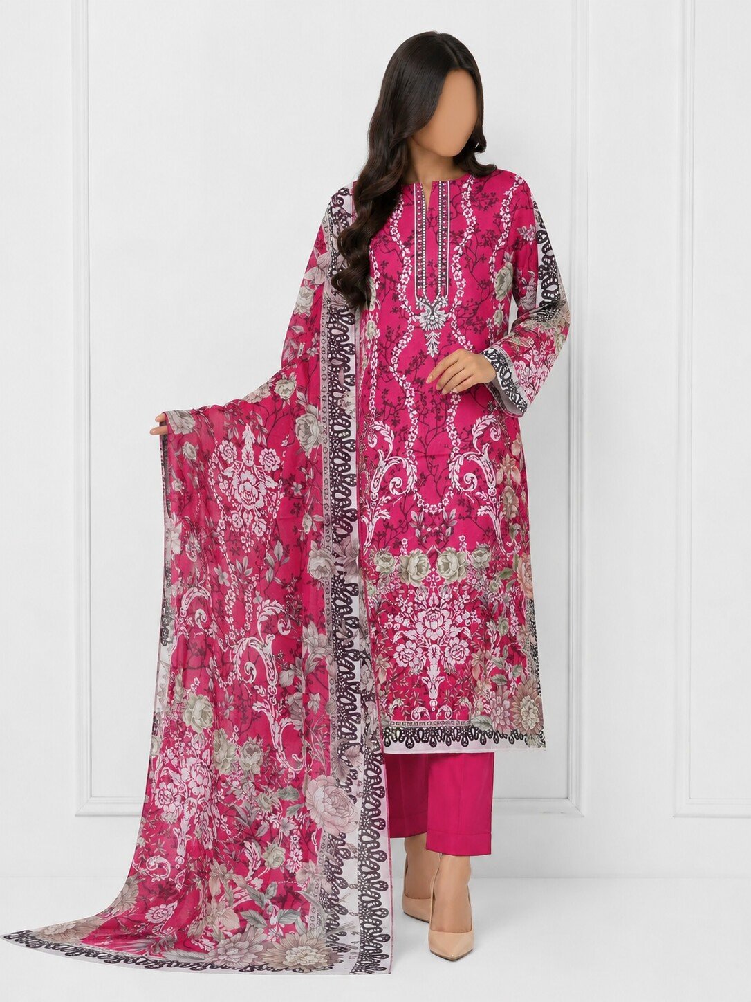 MAHJABEEN SIGNATURE LAWN P71