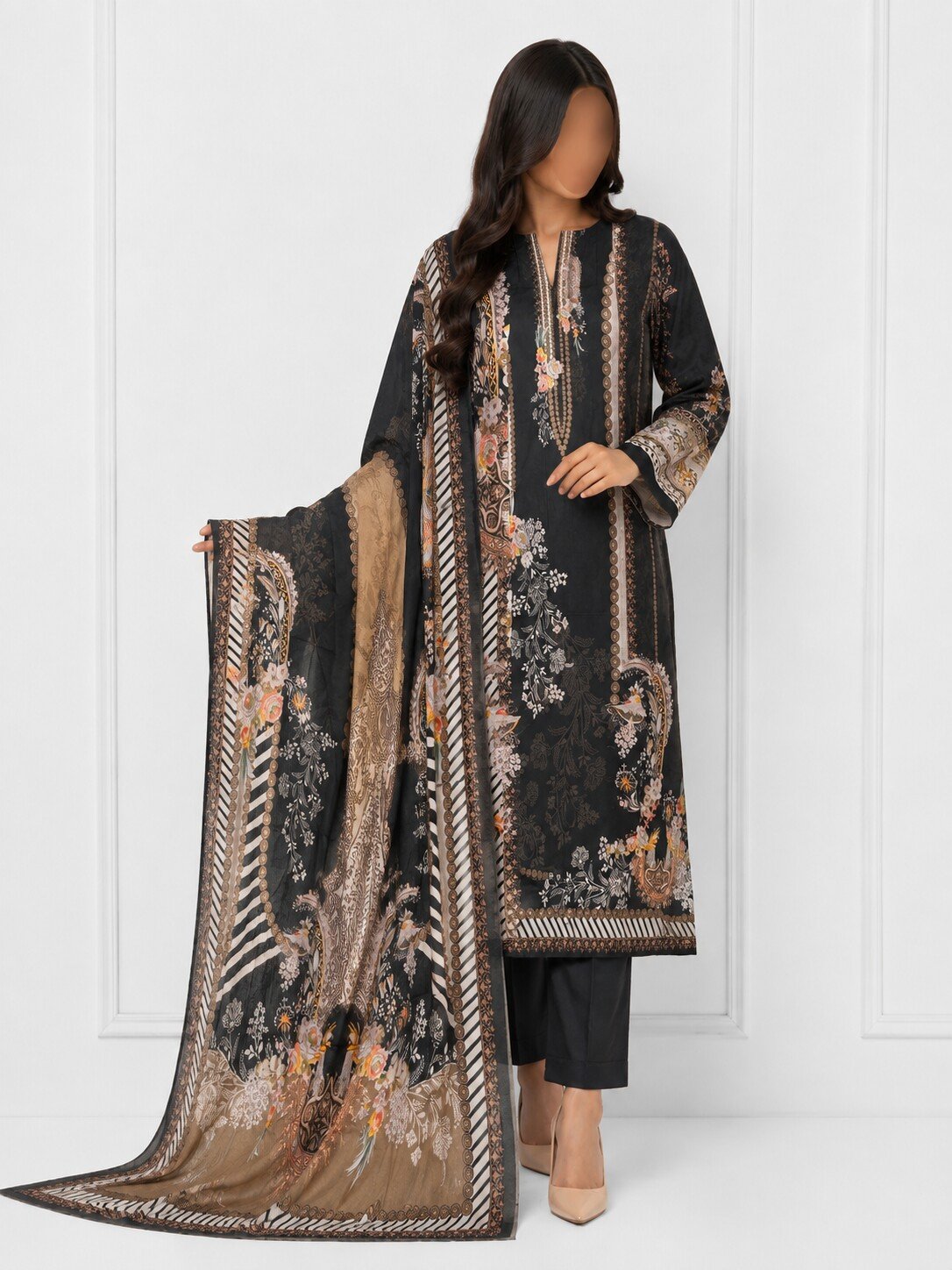 MAHJABEEN SIGNATURE LAWN P79