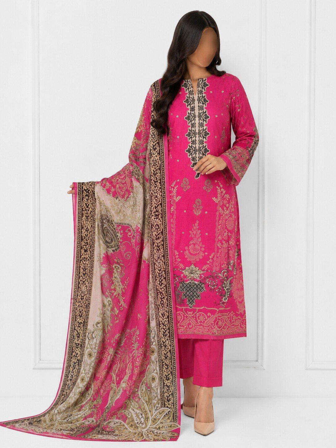 MAHJABEEN SIGNATURE LAWN P89