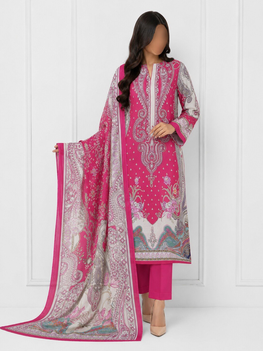 MAHJABEEN SIGNATURE LAWN P94