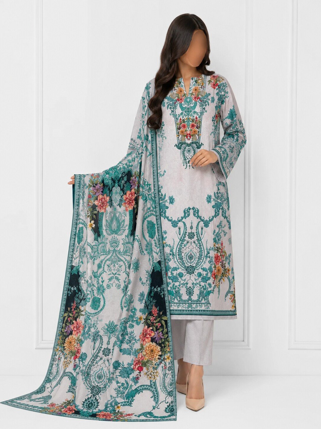 MAHJABEEN SIGNATURE LAWN P97