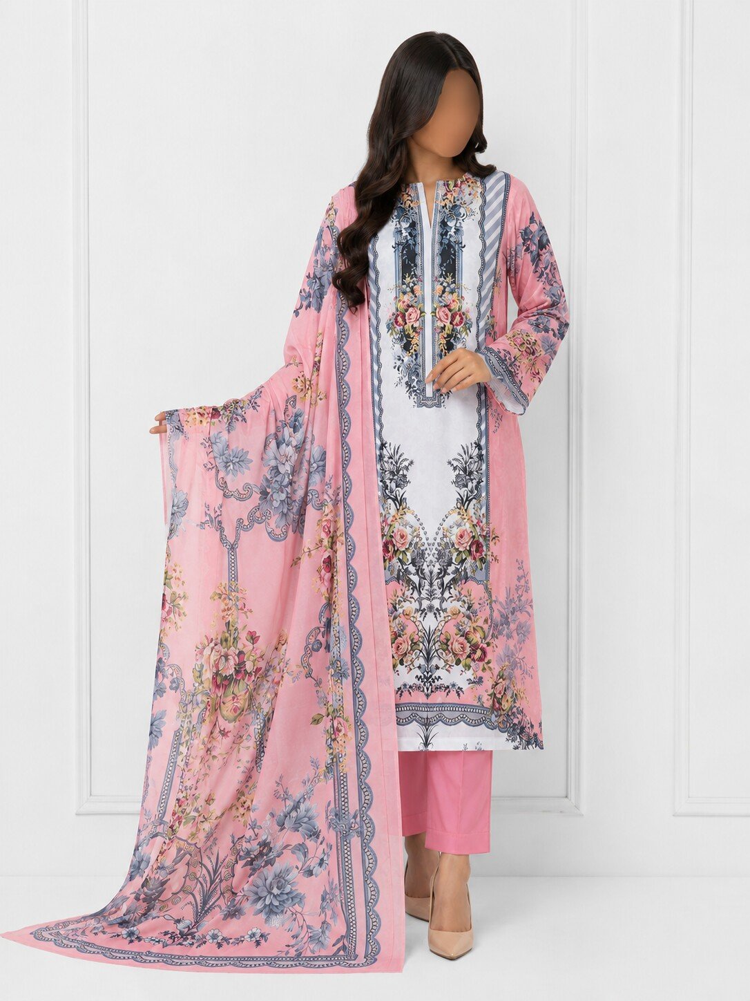 MAHJABEEN SIGNATURE LAWN P99